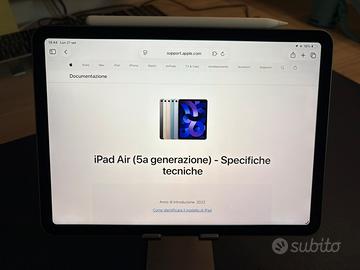 Ipad Air 5 generazione 256GB