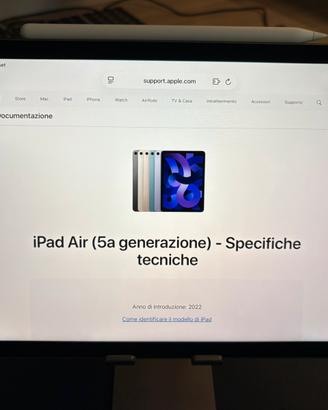 Ipad Air 5 generazione 256GB