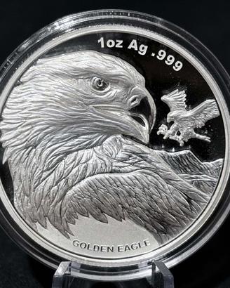 1 oncia 1OZ argento Samoa 2023 - Aquila Reale