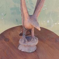 STATUA AQUILA IN LEGNO DI EBANO FILIPPINO