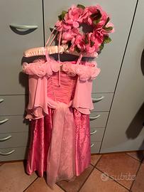 Vestito Disney Primcipessa Aurora 5/6 anni