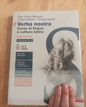 Libro Verba Nostra laboratorio blu