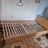 letto ospedaliero motorizzato + materasso