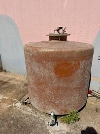 Cisterna acqua in vetroresina 1000 lt con rubinett