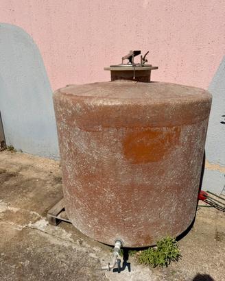 Cisterna acqua in vetroresina 1000 lt con rubinett