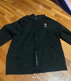 Felpa nera ralph lauren