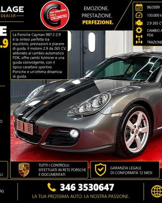 Porsche Cayman 2.9 pdk