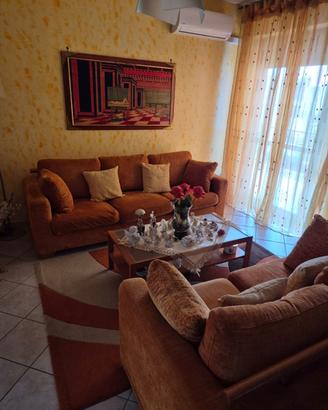 🛋️ Coppia Divani 3+2 Posti in Tessuto