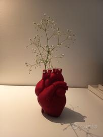 Vaso decorativo a forma di cuore