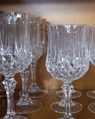 servizio fi bicchieri in cristallo