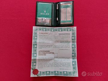 Rolex Sea-Dweller 16600 Wallet Tool Kit Garanzia