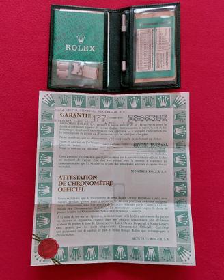 Rolex Sea-Dweller 16600 Wallet Tool Kit Garanzia