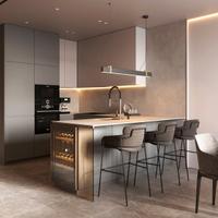 Cucine come disegno | Angolo + Isola TOP HPL