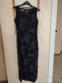 Vestito lungo in seta