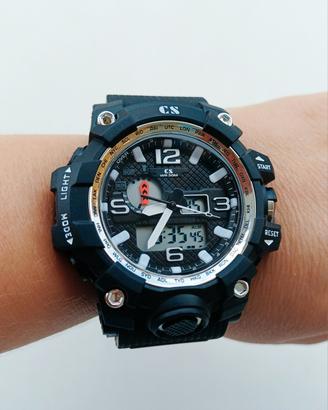 Orologio Sportivo Militare Dual Display CS 
