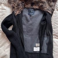 Cardigan Woolrich di maglia con cerniera