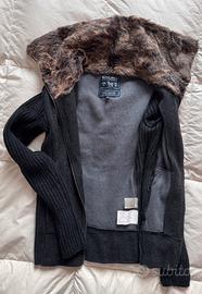 Cardigan Woolrich di maglia con cerniera