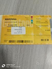 biglietto concerto madonna 