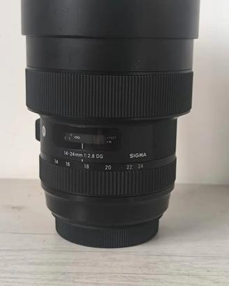 Sigma art 12-24 f2.8 (Cannon)
