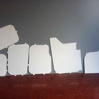 Rivestimento fianchi Doblo Combo