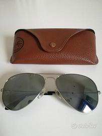 OCCHIALI RAY BAN AVIATOR con lenti a specchio