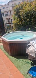 piscina  spa 6 persone idromassaggio 