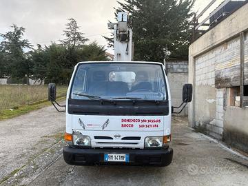 Piattaforma aerea nissan cabstar 19m