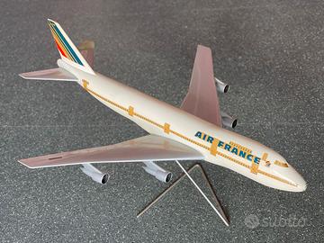 Modello di aereo Boeing 747 Air France anni 70'