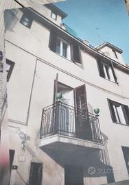 casa di paese con terreno ad alia  