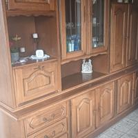 credenza in legno rustica 
