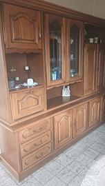 credenza in legno rustica 
