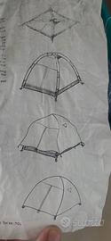 Tenda Ferrino 3 posti Trail.