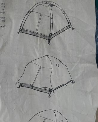 Tenda Ferrino 3 posti Trail.