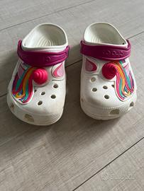 Crocs unicorno bimba misura J2