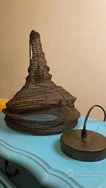 Lampadario a sospensione a cappello