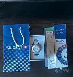 Audemars Piguet X Swatch Royal pop Huit Blanc