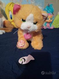 peluche gatto meccanico