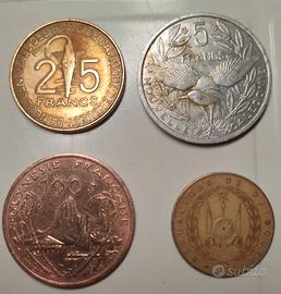 ✨ LOTTO RARO ✨ 4 Monete Esotiche.