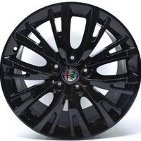 4 cerchi lega alfa romeo giulietta sprint r17 lt50