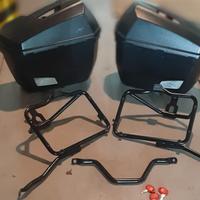 2 VALIGIE + SUPPORTI MOTO GUZZI V7 III 2017-2020