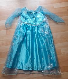 vestito maschera Elsa