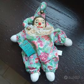 bambola clown da collezionismo 