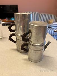 Caffettiera napoletana vintage (2 pezzi)