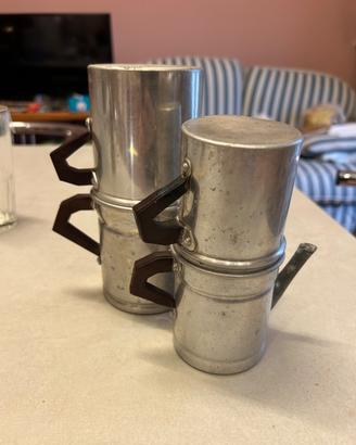 Caffettiera napoletana vintage (2 pezzi)
