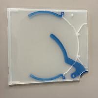 Custodia CD con meccanismo a leva per espulsione