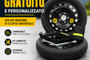 Kit Ruotino di Scorta Auto - Tutte le Misure