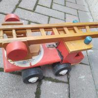 giocattoli in legno vintage 