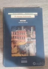 libro Il sistema letterario 2000 scuola