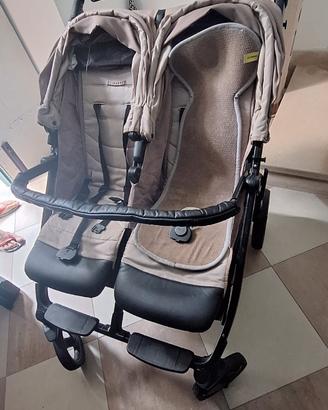 Passeggino trio gemellare Peg Perego