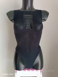 Body donna gotico elasticizzato sexy 